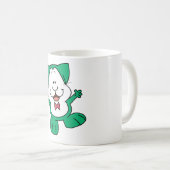 11のoz。 クローフォードのマグ コーヒーマグカップ (正面右)