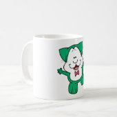 11のoz。 クローフォードのマグ コーヒーマグカップ (正面左)