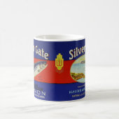 11のoz。 ヴィンテージのサケが付いているマグは芸術作品を分類できます コーヒーマグカップ (中央)