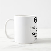 11のoz。 Pakelikaの捧げ物のマグ コーヒーマグカップ (左)