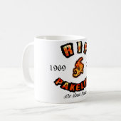 11のoz。 Pakelikaの捧げ物のマグ コーヒーマグカップ (正面左)