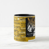 11のoz TJHS 20年の陶磁器のマグ マグカップ (中央)