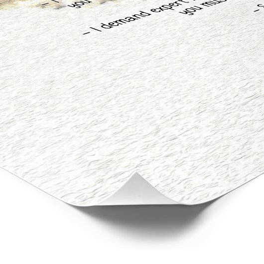 11のParrotletsの要求 ポスター (コーナー)