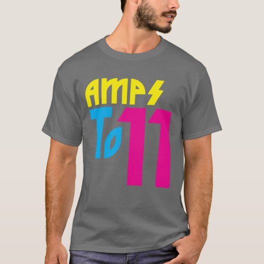 11へのAmps Tシャツ (正面)