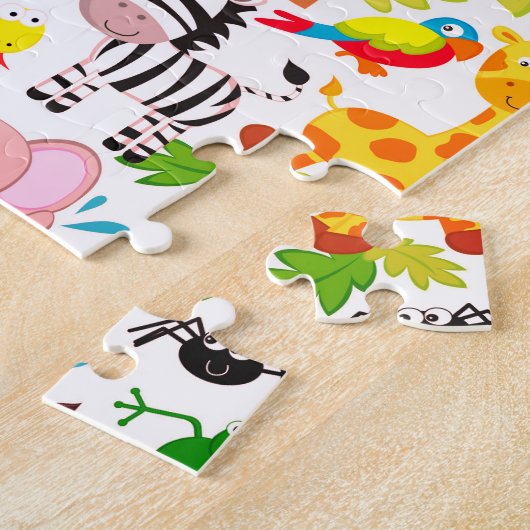 11インチx 14インチパズル、ギフトボックス付き、30枚の特大ピース ジグソーパズル (側面)