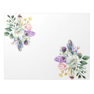 11インチx 8.5インチメモ帳 – 40ページ ノートパッド