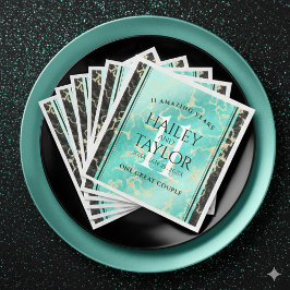 11エレガントターコイズ結婚記念日