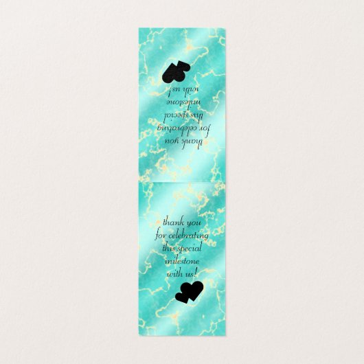 11エレガントターコイズ結婚記念日 (内部フラット)