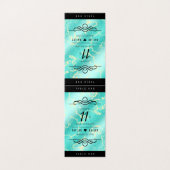 11エレガントターコイズ結婚記念日 (外部フラット)