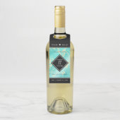 11エレガントターコイズ結婚記念日 ボトルネックタグ (ボトル)