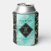 11エレガントターコイズ結婚記念日 缶クーラー (缶裏面)