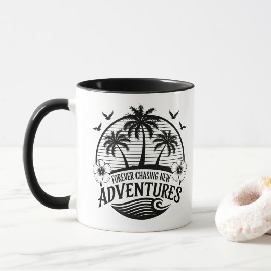 11オズコーヒーマグ永遠に冒険を追う マグカップ (ドーナツ)