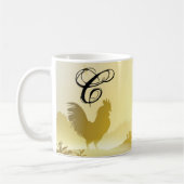 11オズ。コーヒーマグサニーモーニングファームカントリールスティ コーヒーマグカップ (左)