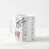 11オズ。コーヒーマグディアドードバックウッドランド狩り コーヒーマグカップ (正面左)