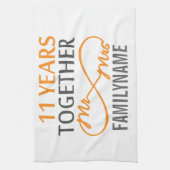 11カスタム周年記念 キッチンタオル (縦)