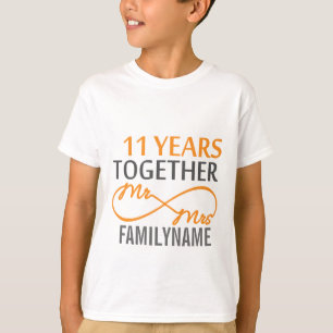 11カスタム周年記念 Tシャツ