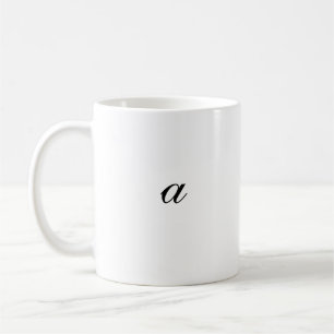 11クラシックozの文字"A"でマグカップ コーヒーマグカップ