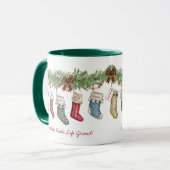 11ファミリー |孫 |職場 |ストッキング マグカップ (正面左)