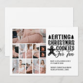 11フォトクリスマスクッキーfor 2妊娠 シーズンカード (正面/裏面)