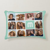 11フォトグリッド工業用ボックス名 – aqua アクセントクッション (正面)