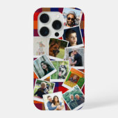 11フォトコラージュパーソナライズされたスリム iPhoneケース (裏面)