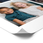 11フォトコラージュ工業用ボックスモノグラム ポスター (角)