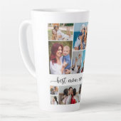 11フォトコラージュ最高のマー カフェラテマグ (左アングル)