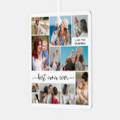 11フォトコラージュ最高のマー メタルオーナメント (正面左)