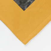 11フォトパーソナライズされたコラージュメルローイエロー フリースブランケット (角)