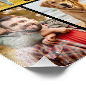 11フォトユニークコラージミニマリストシンプルブラック フォトプリント (角)