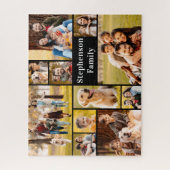 11フォトユニークコラージュシンプルパーソナライズされた ジグソーパズル (縦)