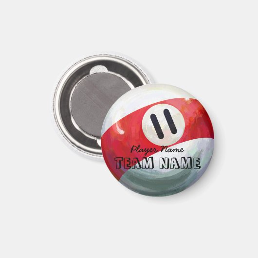 11ボール マグネット (正面/裏面)