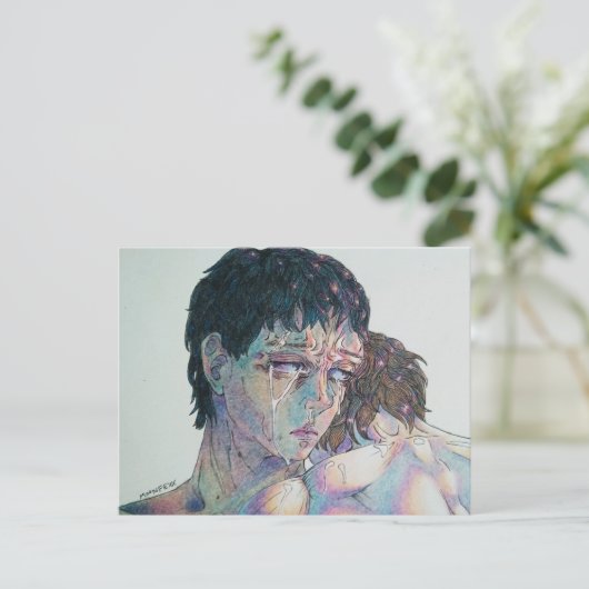 11ポストカードサイズの感動的なアートシリーズ2 ポストカード (スタンド正面)