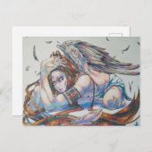 11ポストカードサイズの感動的なアートシリーズ5 ポストカード (正面/裏面)