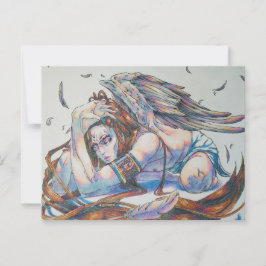 11ポストカードサイズの感動的なアートシリーズ5 ポストカード