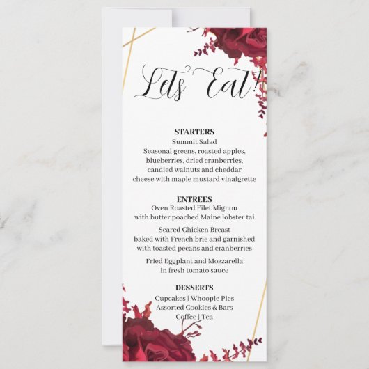 11メモダンニュー・カードの設定 招待状 (正面)