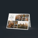 11モダンミニマル植物科 シーズンカード<br><div class="desc">メリークリスマス.ミニマル写真モダン数々の水の色の葉のスクリプトのホリデーカード。手のユ色彩の鮮やかーカリ、葉ミニマルとラタンのリースモダンは、このホリデーカー与えド豪華な豪華さ。上品なセージ緑、黒、緑、茶色と灰色。レビュー年11写真デザイン。</div>