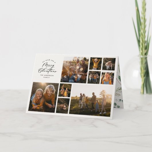 11モダンミニマル植物科 シーズンカード (正面)