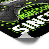 11ロック解除素晴らし2010ビデオゲーム11誕生日 ポスター (角)