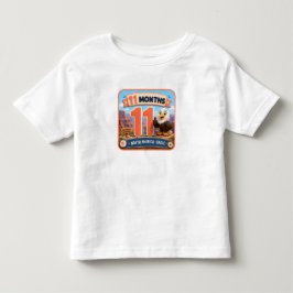 11ヶ月のベビーの成長を祝おう トドラーTシャツ