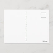 11ヶ月花キク ポストカード (裏面)