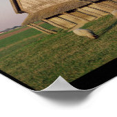 11世紀のバイキング家の再建 ポスター (角)