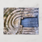 11世紀のブラバエス教会の入り口 ポストカード (正面)