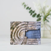 11世紀の教会の入り口 ポストカード (スタンド正面)