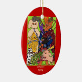 11人のパイパーの配管 セラミックオーナメント (右)