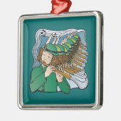 11人のパイパーの配管 メタルオーナメント (左)