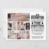 11写真クリスマスツリー妊娠のお知らせ シーズンカード (正面)