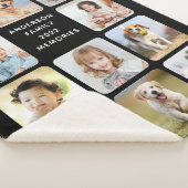 11写真パーソナライズされたコラージュ独自の作成 シェルパブランケット (3/4)