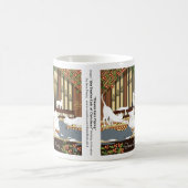 11匹の猫の配管… 休日 コーヒーマグカップ (中央)