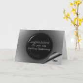 11周年目の結婚記念日 カード (黄色い花)